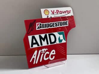 Product image for Kimi Räikkönen Signed | 1/2 scale, Ferrari F2007 Rear Wing End Plate